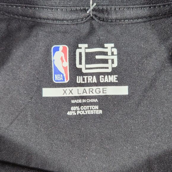 NBA Los Angeles Clippers Shirt Mens Size XXL Black Arched Plexi Short Sleeve - Picture 7 of 8